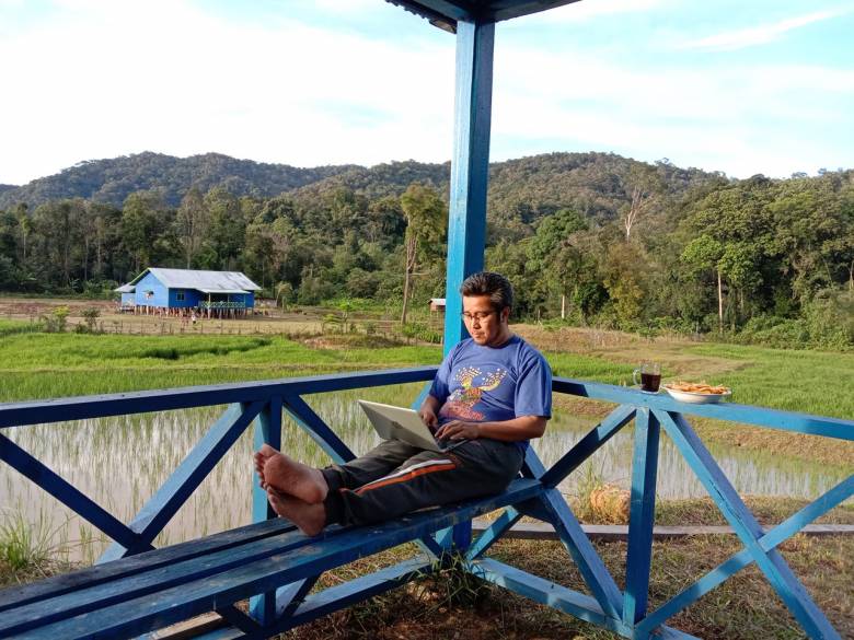 Literasi Tiada Henti Di Bagian Utara Pulau Borneo